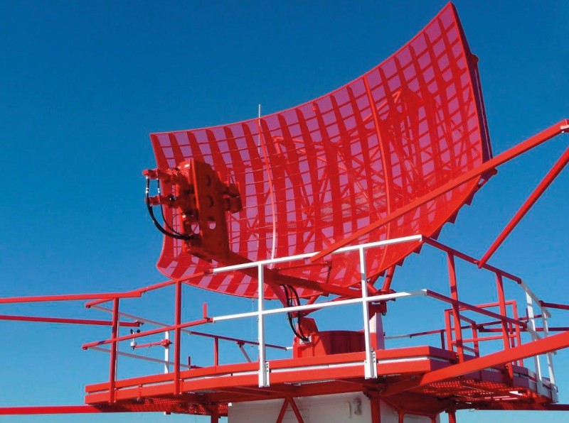 Antena on radar PSR Morava 10